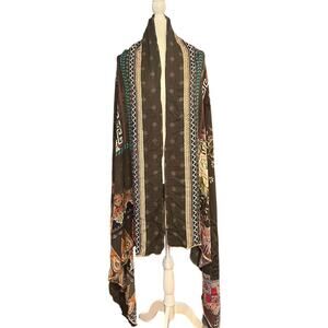 Boho festival blanket shawl